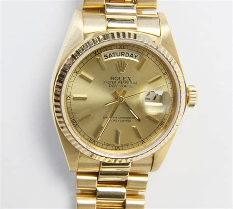 rolex oyster perpetual day-date oro 18k president|rolex oyster day date price.